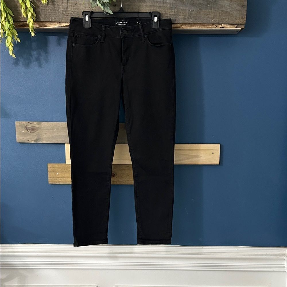Lucky Brand Women's Lolita Skinny Black Jeans EUC. Sz 10